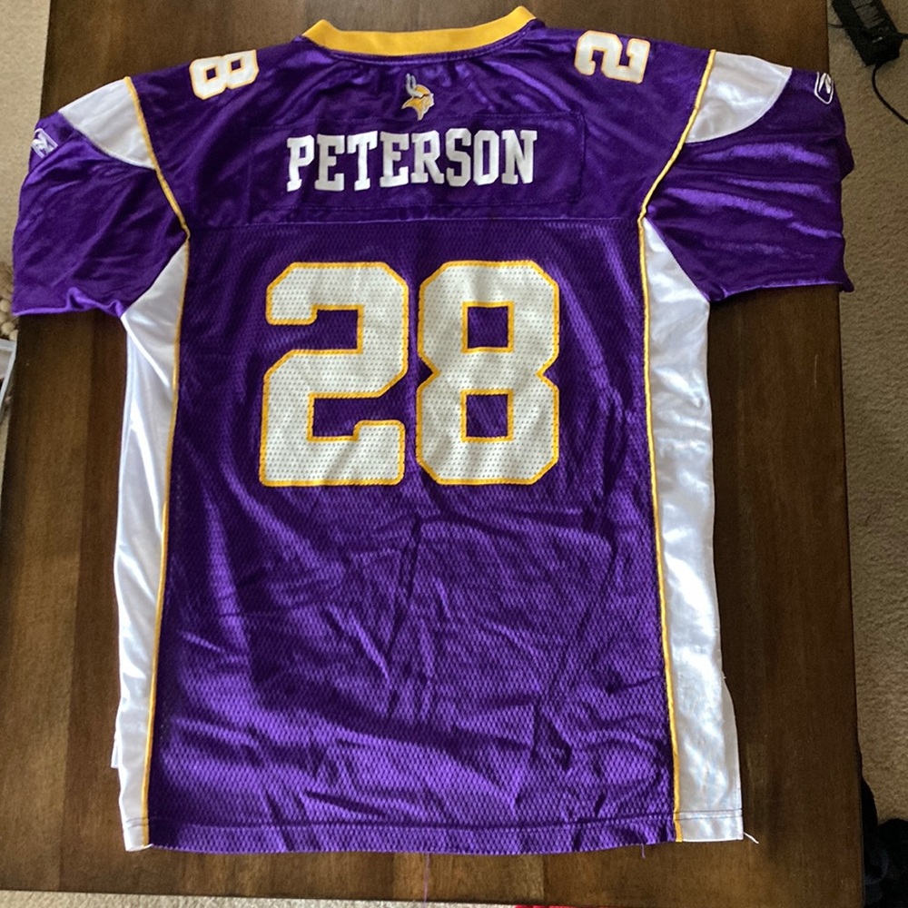 Vikings jersey 28 NFL Equipment Peterson
